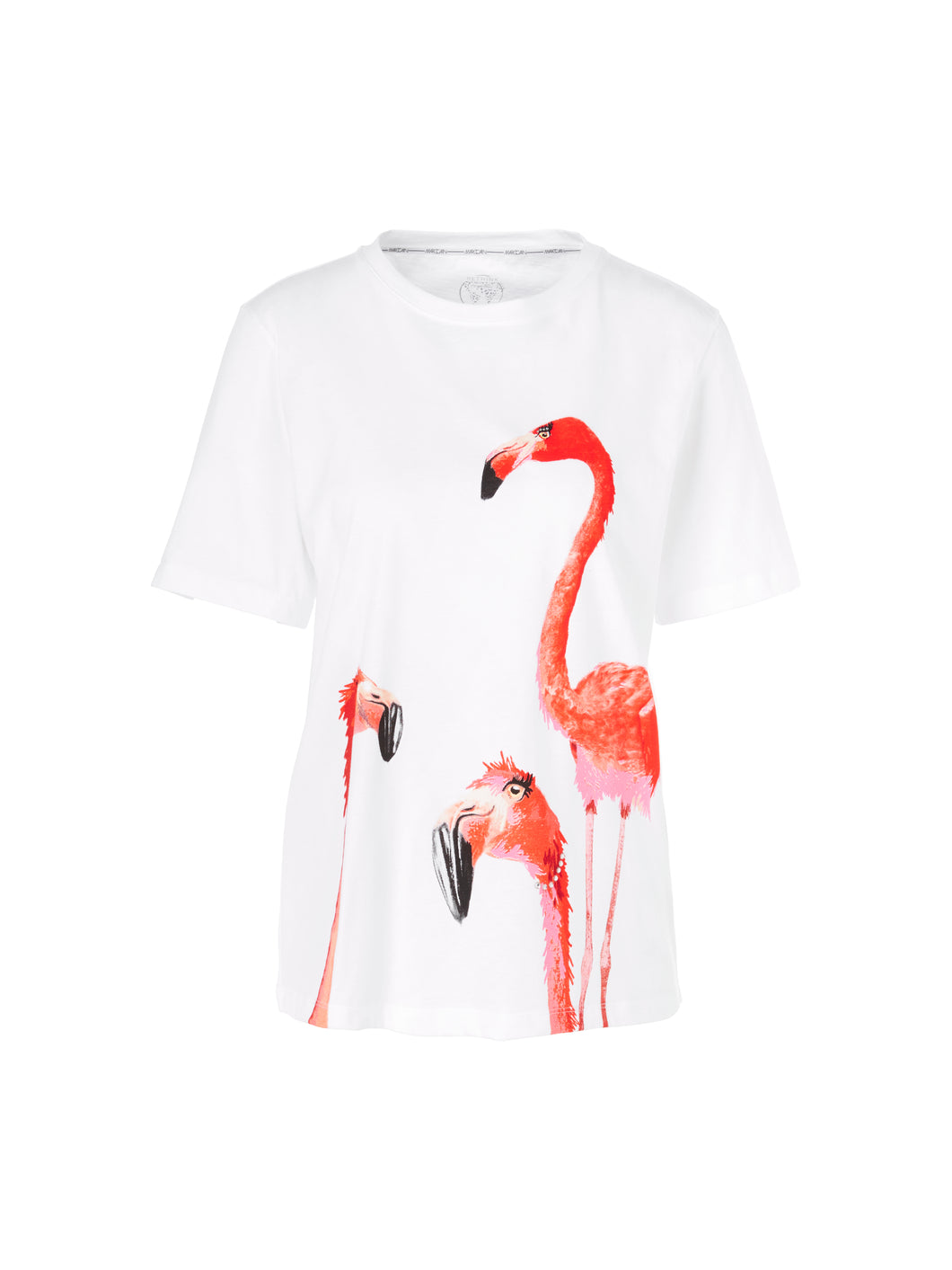 Marccain T-Shirt mit Print „Rethink Together”