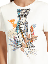 Lade das Bild in den Galerie-Viewer, Marccain  T-Shirt mit Tiger-Applikation
