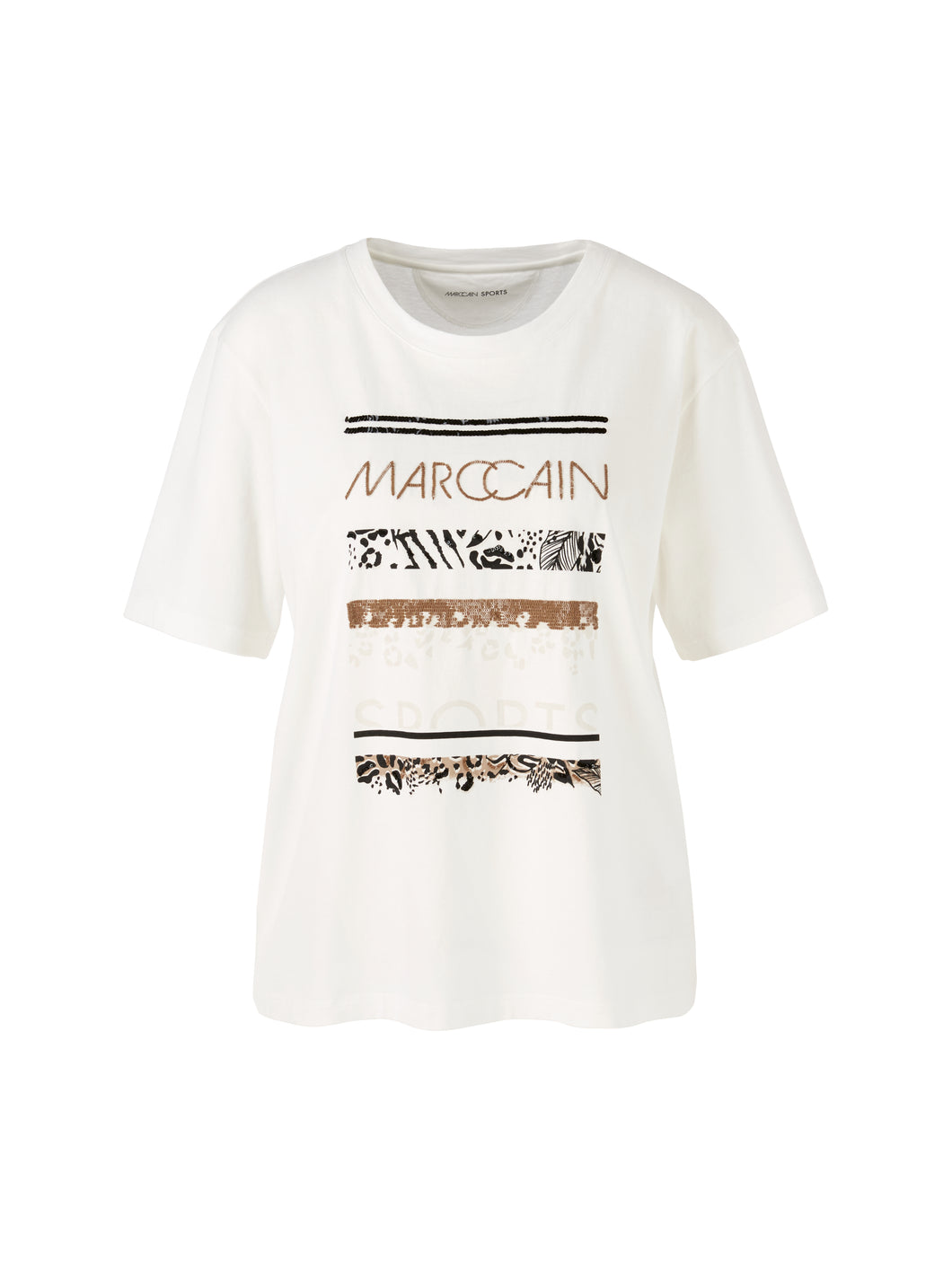 Marccain Baumwoll-T-Shirt 