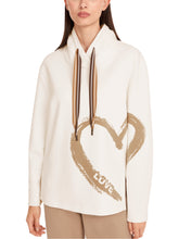 Lade das Bild in den Galerie-Viewer, Marccain Uni Sweatshirt mit Heartbreaker-Motiv
