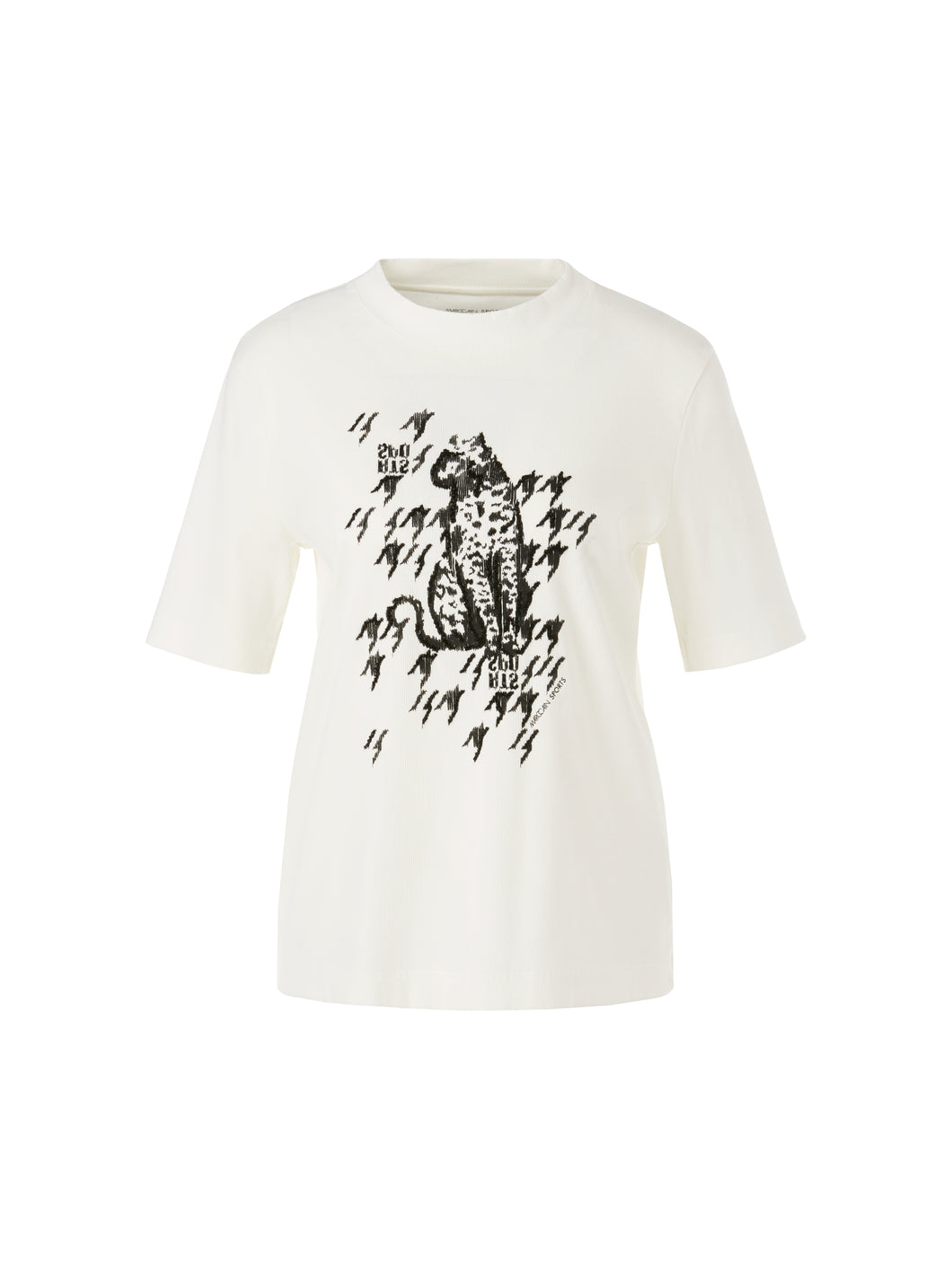 Marccain  T-Shirt mit Leo-Print