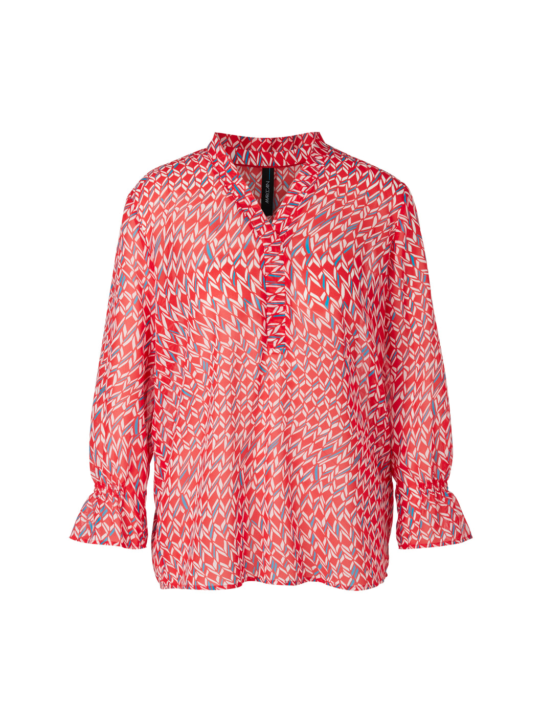 Marccain Weite Bluse mit Allover-Print