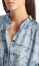 Lade das Bild in den Galerie-Viewer, Marccain Hemdblusenkleid aus Baumwolle und Seide
