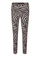 Lade das Bild in den Galerie-Viewer, Marccain Verkürzte Jeans mit Zebra-Muster
